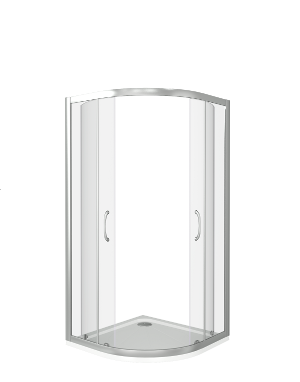 Душевые ограждения серии LATTE R-100-G-WE     1000х1000х1850