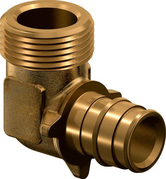 Угол 20-1/2" НР PEX