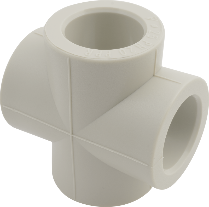 Крест (серый) PPRC d25 (25шт/100шт)