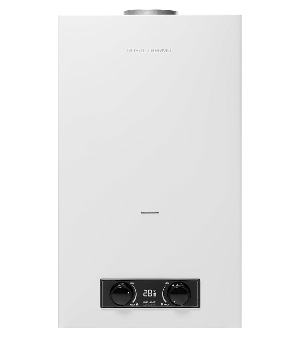 Газовая колонка Royal Thermo GWH 12 Inflame White (цвет белый)