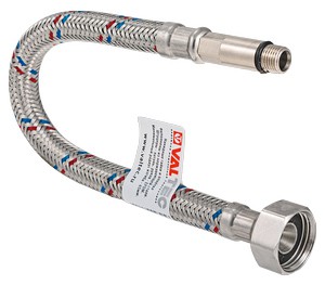 Подводка для воды   М10х35 - G1/2" 80 см  VALTEC