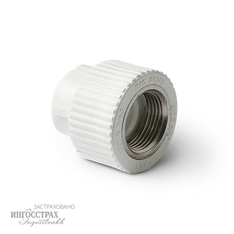 Муфта (белая) PPRC комб. 32*3/4 вн. PRO AQUA (10шт/80шт)