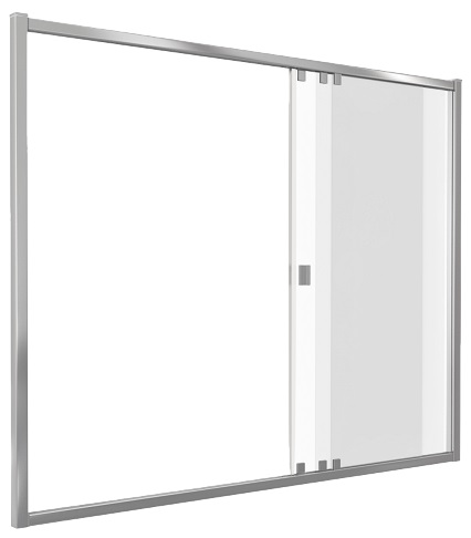 Шторка для ванны SCREEN WTW-160-G-CH																															