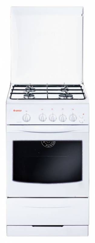 Газовая плита GEFEST 3200-06 К85  (50*53, цвет белый, газ-контроль дух.шкафа)