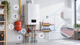 Обвязка газового котла: что входит в систему отопления