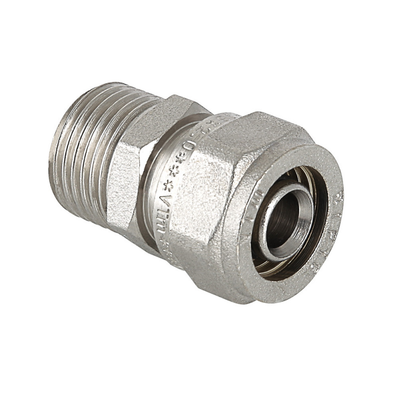 Муфта для мет/пласт d16х3/4"нар.р. VALTEC (10шт/150шт)